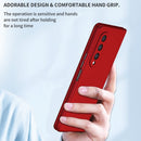 For Samsung Galaxy Z Fold4 Armor Foldable Phone Case(Red)
