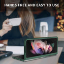 For Samsung Galaxy Z Fold4 Armor Foldable Phone Case(Dark Green)