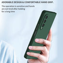 For Samsung Galaxy Z Fold4 Armor Foldable Phone Case(Dark Green)
