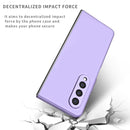 For Samsung Galaxy Z Fold4 Armor Foldable Phone Case(Purple)