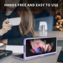 For Samsung Galaxy Z Fold4 Armor Foldable Phone Case(Purple)