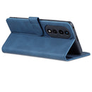 For Honor 70 / 70 Pro AZNS Dream II Skin Feel Horizontal Flip Leather Case(Blue)