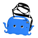 Octopus EVA Shockproof Tablet Case with Screen Film & Shoulder Strap For iPad mini 5 / 4 / 3 / 2 / 1(Blue)