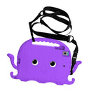 Octopus EVA Shockproof Tablet Case with Screen Film & Shoulder Strap For iPad mini 5 / 4 / 3 / 2 / 1(Purple)