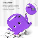 Octopus EVA Shockproof Tablet Case with Screen Film & Shoulder Strap For iPad mini 5 / 4 / 3 / 2 / 1(Purple)