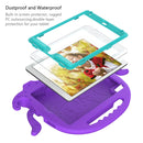 Octopus EVA Shockproof Tablet Case with Screen Film & Shoulder Strap For iPad mini 5 / 4 / 3 / 2 / 1(Purple)
