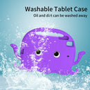 Octopus EVA Shockproof Tablet Case with Screen Film & Shoulder Strap For iPad mini 5 / 4 / 3 / 2 / 1(Purple)