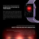 HW18 1.6 inch TFT Screen Smart Watch, Support Bluetooth Call / 3D Dynamic UI Interaction(Red)