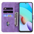 For Xiaomi Redmi 10 4G 2022 Geometric Mandala Embossed Leather Phone Case(Purple)