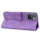 For Xiaomi Redmi 10 4G 2022 Geometric Mandala Embossed Leather Phone Case(Purple)