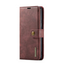 For Google Pixel 6A DG.MING Crazy Horse Texture Detachable Magnetic Leather Phone Case(Red)