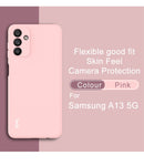 For Samsung Galaxy A13 5G IMAK UC-2 Series Colorful TPU Phone Case(Pink)