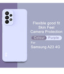 For Samsung Galaxy A23 4G IMAK UC-2 Series Colorful TPU Phone Case(Purple)