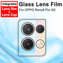 For OPPO Reno8 Pro 5G imak Integrated Rear Camera Lens Tempered Glass Film