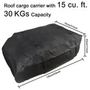 T20656 15 Cubic Foot Car Oxford Cloth Luggage Outdoor Camper Roof Bag