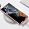 For Samsung Galaxy S22 Ultra 5G GKK Ultra-thin Wristband Holder Phone Case(Carbon Fiber)