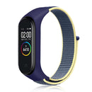 For Xiaomi Mi Band 7 Nylon Weave Watch Band(Ice Cyan)