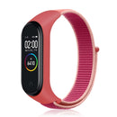 For Xiaomi Mi Band 7 Nylon Weave Watch Band(Pomegranate)