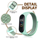 For Xiaomi Mi Band 7 Nylon Weave Watch Band(China Red)