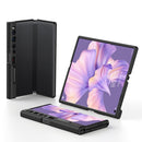 For Huawei Mate Xs 2 GKK Skin Feel Folding Full Coverage Phone Case with Holder(Black)