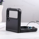 For Samsung Galaxy Z Flip4 Non-slip Shockproof Armor Phone Case(Black)