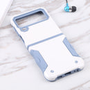 For Samsung Galaxy Z Flip4 Non-slip Shockproof Armor Phone Case(White)