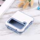 For Samsung Galaxy Z Flip4 Non-slip Shockproof Armor Phone Case(White)