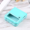For Samsung Galaxy Z Flip4 Non-slip Shockproof Armor Phone Case(Mint Green)