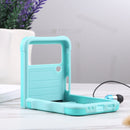 For Samsung Galaxy Z Flip4 Non-slip Shockproof Armor Phone Case(Mint Green)