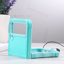 For Samsung Galaxy Z Flip4 Non-slip Shockproof Armor Phone Case(Mint Green)