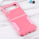 For Samsung Galaxy Z Flip4 Non-slip Shockproof Armor Phone Case(Pink)