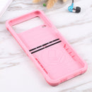 For Samsung Galaxy Z Flip4 Non-slip Shockproof Armor Phone Case(Pink)
