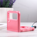 For Samsung Galaxy Z Flip4 Non-slip Shockproof Armor Phone Case(Pink)