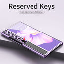 For Huawei Mate Xs 2 TPU Electroplating Full Coverage Protective Phone Case(Black)