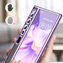 For Huawei Mate Xs 2 TPU Electroplating Full Coverage Protective Phone Case(Purple)