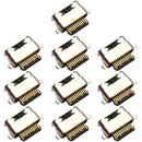 10 PCS Charging Port Connector For Samsung Galaxy A03s