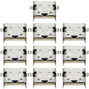 10 PCS Charging Port Connector For Samsung Galaxy A21