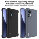 For Xiaomi 12 / 12X IMAK All-inclusive Shockproof Airbag TPU Phone Case (Matte Grey)