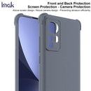 For Xiaomi 12 / 12X IMAK All-inclusive Shockproof Airbag TPU Phone Case (Matte Grey)