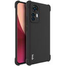 For Xiaomi 12 Pro IMAK All-inclusive Shockproof Airbag TPU Phone Case (Matte Black)