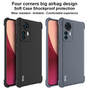 For Xiaomi 12 Pro IMAK All-inclusive Shockproof Airbag TPU Phone Case (Matte Grey)