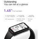 G132 1.45 inch Full-screen Smart Bracelet, Support Heart Rate Monitoring & Sleep Monitoring & Exercise Mode(Silver)