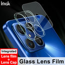 For Honor X8 2022 imak Integrated Rear Camera Lens Tempered Glass Film with Lens Cap