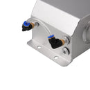 FST009-BK Aluminum Radiator Coolant Overflow Bottle Recovery Water Tank Reservoir (Silver)