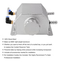 FST009-BK Aluminum Radiator Coolant Overflow Bottle Recovery Water Tank Reservoir (Silver)