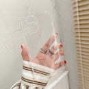 All-inclusive Precision Hole Shockproof Airbag TPU Phone Protective Case For iPhone 14 Max(Transparent)