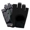Outdoor Half-finger Cycling Fitness Non-slip Breathable Thin Sports Gloves, Size:M(Black)