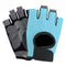 Outdoor Half-finger Cycling Fitness Non-slip Breathable Thin Sports Gloves, Size:L(Sky Blue)