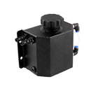 FST009-BK Aluminum Radiator Coolant Overflow Bottle Recovery Water Tank Reservoir, Capacity: 1L