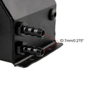 FST009-BK Aluminum Radiator Coolant Overflow Bottle Recovery Water Tank Reservoir, Capacity: 1L